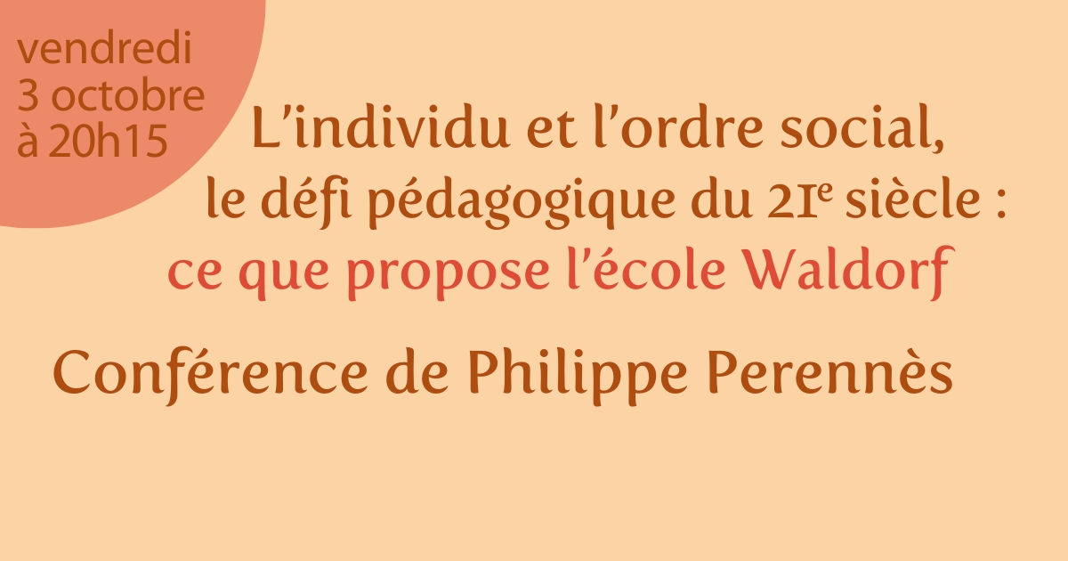 conférence Philippe Perennès 3 octobre 2025