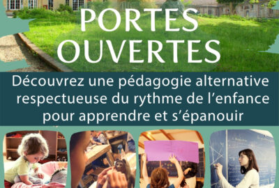 affiche JPO ecole steiner verrières-le-buisson